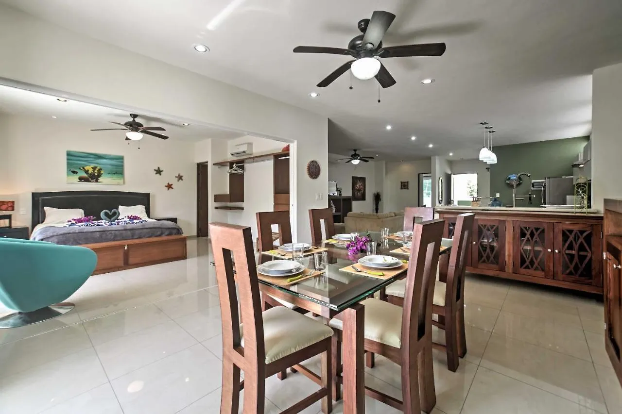 Villa Casa Esmeralda With Pool Access And Furnished Patio! Tulum