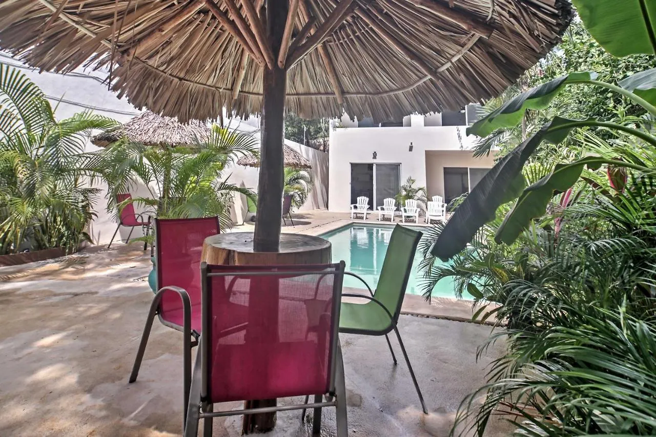 Villa Casa Esmeralda With Pool Access And Furnished Patio! Tulum