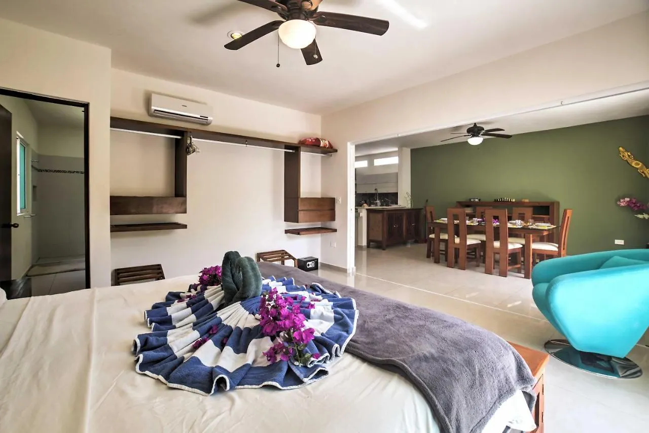 Villa Casa Esmeralda With Pool Access And Furnished Patio! Tulum